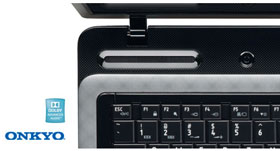 Premium speakers help give you rich, high-quality stereo sound.