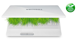 You can start saving energy at the press of a button with the Toshiba Eco Utility