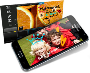 personalize photos and videos
