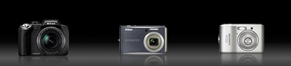 Nikon coolpix camera range