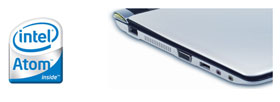 Features Intel Atom Processor and 5-in-one card reader