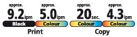 IPM = Images Per Minute and is an ISO speed testing standard, measured by ISO/IEC 24734, 29183 standards