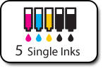 5 Single Inks