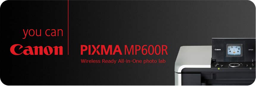 Canon PIXMA MP600R Banner