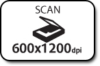 Scan 600 x 1200 dpi