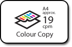 Colour Copy -- A4 approx. 19cpm