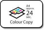 A4 Approx. 24 Sec. Colour Copy