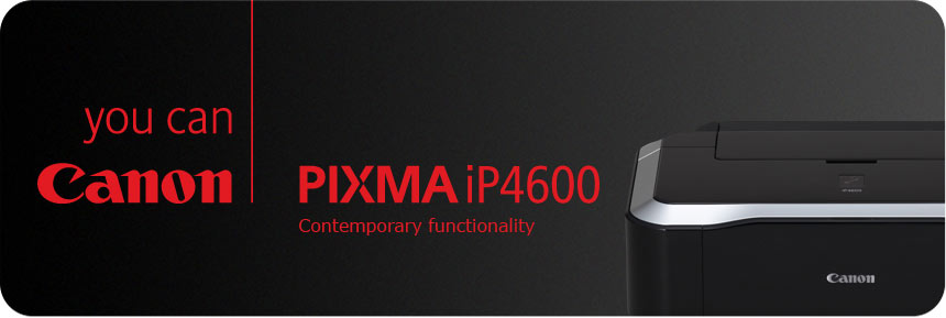 Canon PIXMA iP4600 Banner