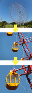 Intelligent Digital Zoom pulls in the most distant details