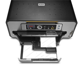 Dual paper tray system