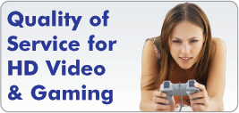 Quality of Service for HD Video & Gaming