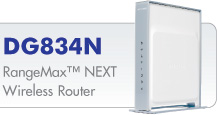 NETGEAR DG834N - RangeMax&trade; NEXT Wireless Router