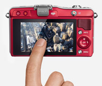 Large, high resolution touch screen LCD monitor