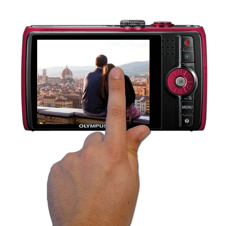 Olympus SH 21 fotoaparat sa touchscreen om SH 21 TouchScreen Olympus SH 21 fotoaparat sa touchscreen om