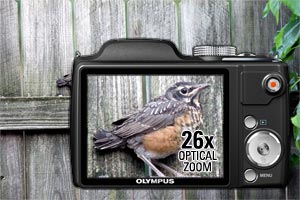 26x ultra-wide optical zoom for photo flexibility