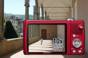 10x super wide optical zoom