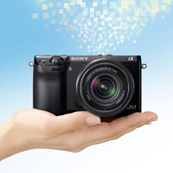 The world&rsquo;s highest ever resolution at 24.3 megapixels* in the palm of your hand.