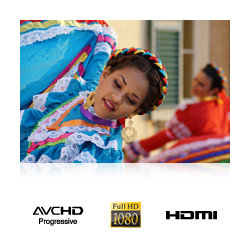Full 1080p High Definition movie in 50p for the ultimate video quality as well as 25p for cinematic feel.