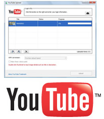 Effortlessly upload your videos with just a few clicks