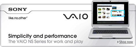 The Sony VAIO NS series - for work and play