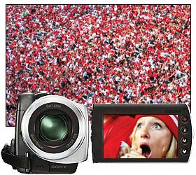 Use the (60x) optical zoom to fill the frame with distant scenes