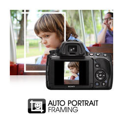 Auto Portrait Framing: uses face detection and the compositional “rule of thirds