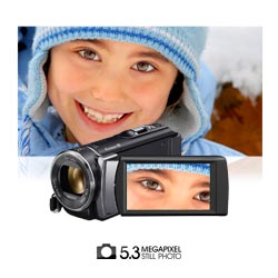 Capture high quality 5.3 megapixel photos.