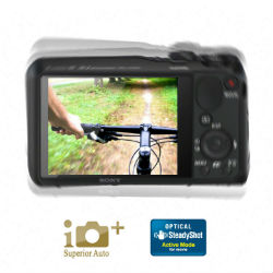 Optical SteadyShot for taking super stable handheld pictures while zooming in up to 20 times. 