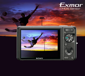 High&ndash;speed Exmor RTM processing technology reduces noise so you can enjoy better picture quality even in low-light conditions