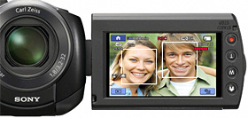 Smile Shutter automatically shoots still photos whenever your subjects smile, without interrupting your recording
