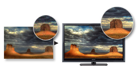 BRAVIA ENGINE 3 - Every picture is put through a digital perfecting process
