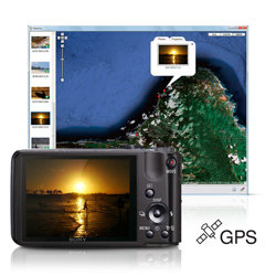 Track where you shoot with built-in GPS.