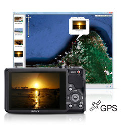 Track where you shoot with built-in GPS.