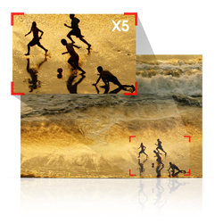 Captures five times the detail of standard definition in Full HD 1920 x 1080.