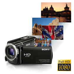 Store more films with a huge 160GB built-in memory.