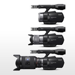 The first Handycam&reg; with interchangeable lenses.