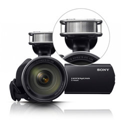 Built-in Quad Capsule Spatial Array stereo microphone.