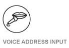 Voice Address Input