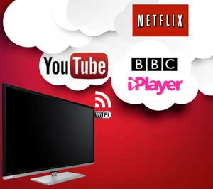 YouTube, iPlayer and Netflix