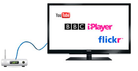 Access YouTube, iPlayer and Flickr