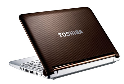 Toshiba Mini NB305 open view Toshiba Mini NB305 open view