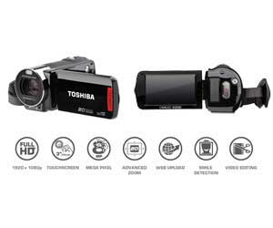 You'll find the Toshiba Camileo X200 is full of features to help you get the most out of your videos