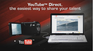 Toshiba Youtube Direct - the easiest way to share your talent