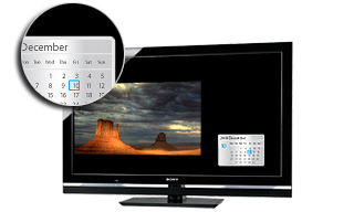 AppliCast™ brings live internet feeds to your screen while you watch TV