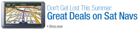 Don't Get Lost This Summer: Great Deals on Sat Navs