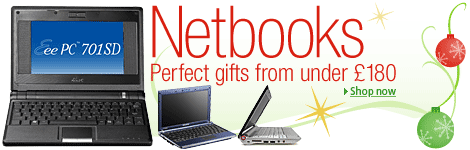 Netbook Computers -- The Perfect Gift from under �180