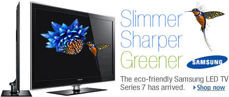 New LED TVs from Samsung