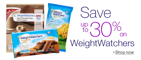 Save up to 30% on Selected WeightWatchers