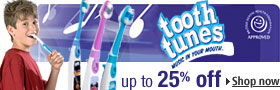up to 25% off Toothtunes