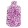 Aroma Home Fragranced Body Warmer - With Microwaveable Insert - Hot Water Bottle Shape - Fluffy Purple
